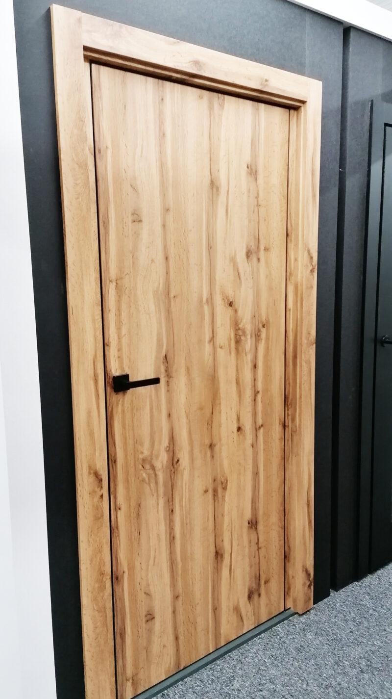 Drzwi wewnętrzne drewniane Model PŁASKIE