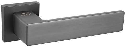 KLAMKA IMPERIA KIMP 200/SBN SZYLD.KWADR.TYTAN/SB