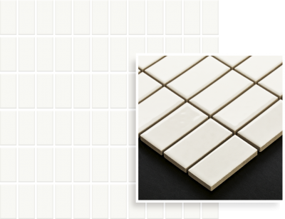 Płytki Altea Bianco Mozaika Prasowana K.2,3X4,8