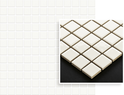 Płytki Altea Bianco Mozaika Prasowana K.2,3X2,3