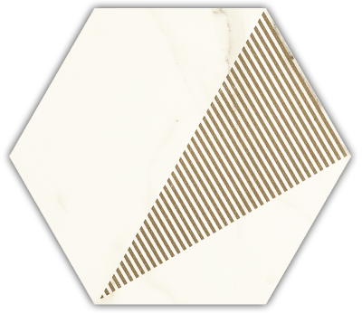 Płytki Calacatta Hexagon Mat. C