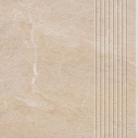 Płytki Ibis Beige Stopnica Prosta Mat.