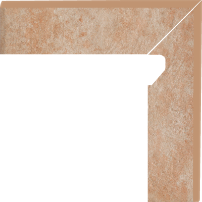 Płytki Ilario Beige Cokół 2 El.-Prawy