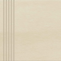 Płytki Intero Beige Stopnica Prosta Nacinana Mat.