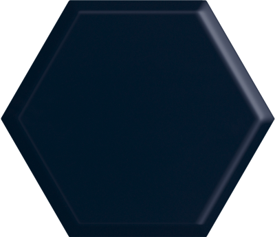 Płytki Intense Tone Blue Heksagon Struktura A Ściana