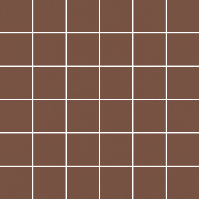 Płytki Modernizm Brown Mozaika Cięta K.4,8X4,8