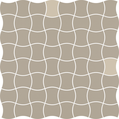Płytki Modernizm Grys Mozaika Prasowana K.3,6X4,4 Mix B