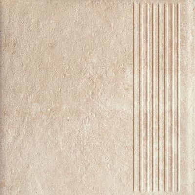 Płytki Scandiano Beige Stopnica Prosta 30X30