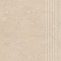 Płytki Sunnydust Light Beige Stopnica Prosta Nacinana Mat. 29,8X59,8 G1