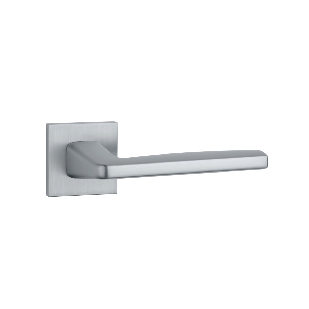 Klamka APRILE ERBA ROZETA Q SLIM 7MM MSC - chrom satynowy