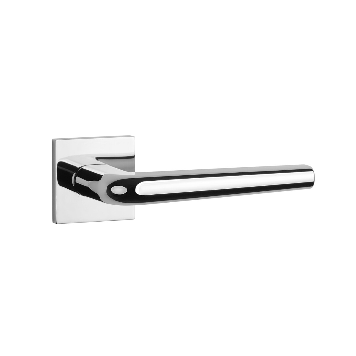Klamka APRILE FUNKIA ROZETA Q SLIM 7MM CP - chrom polerowany