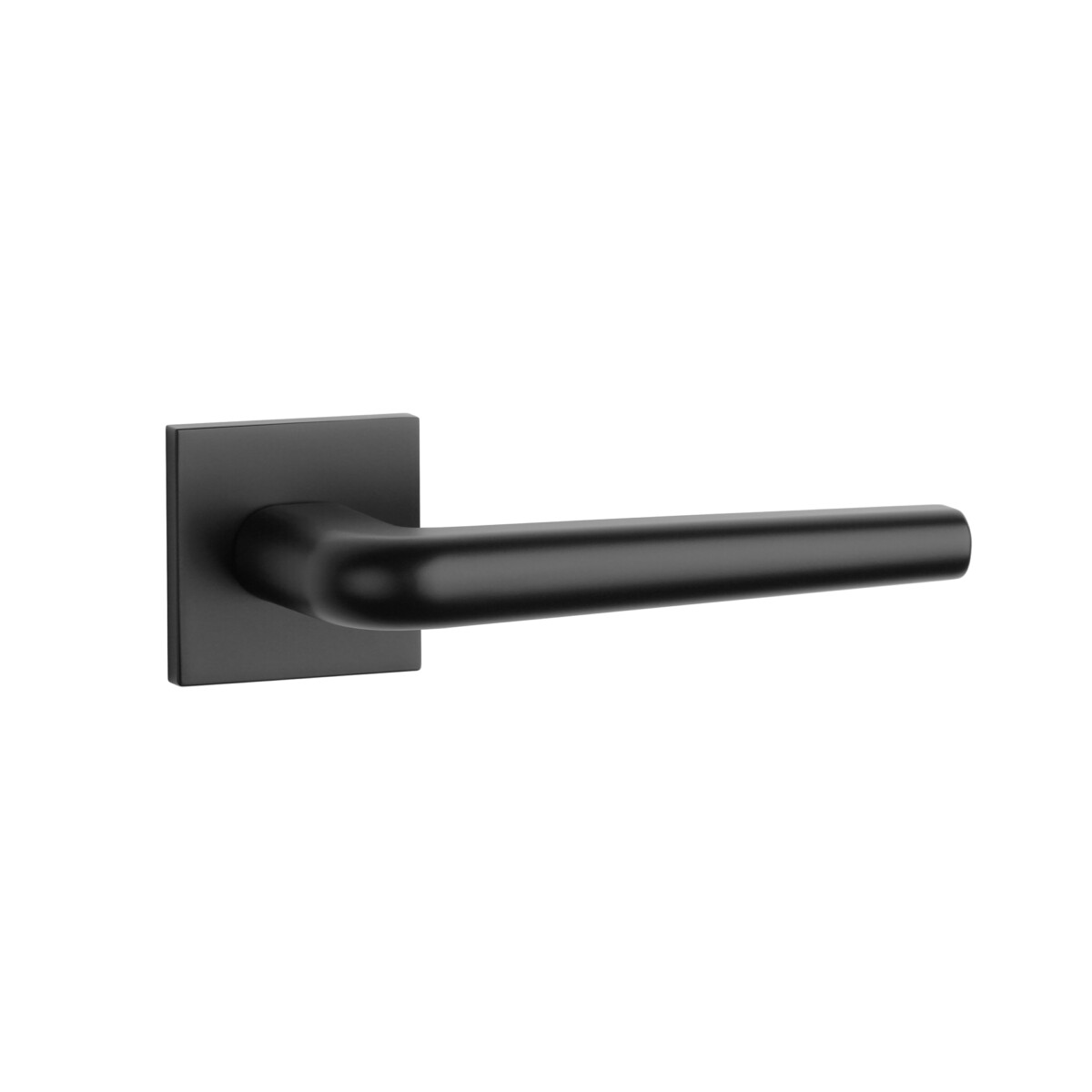 Klamka APRILE FUNKIA ROZETA Q SLIM 7MM BLACK - czarny matowy