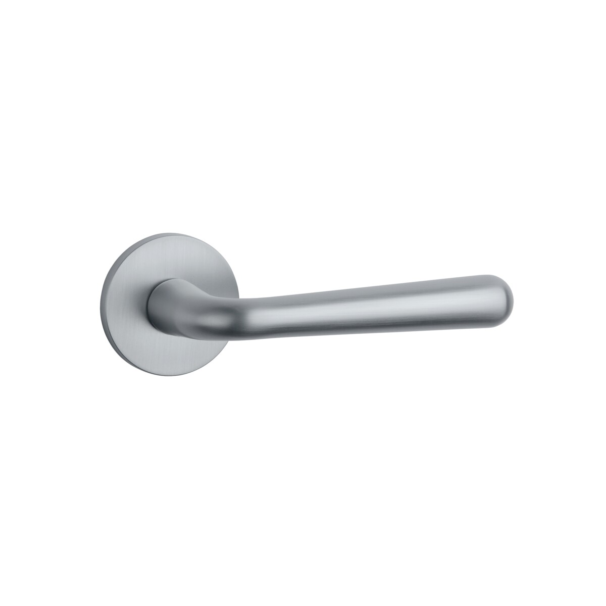 Klamka APRILE IRGA ROZETA R SLIM 7MM MSC - chrom satynowy