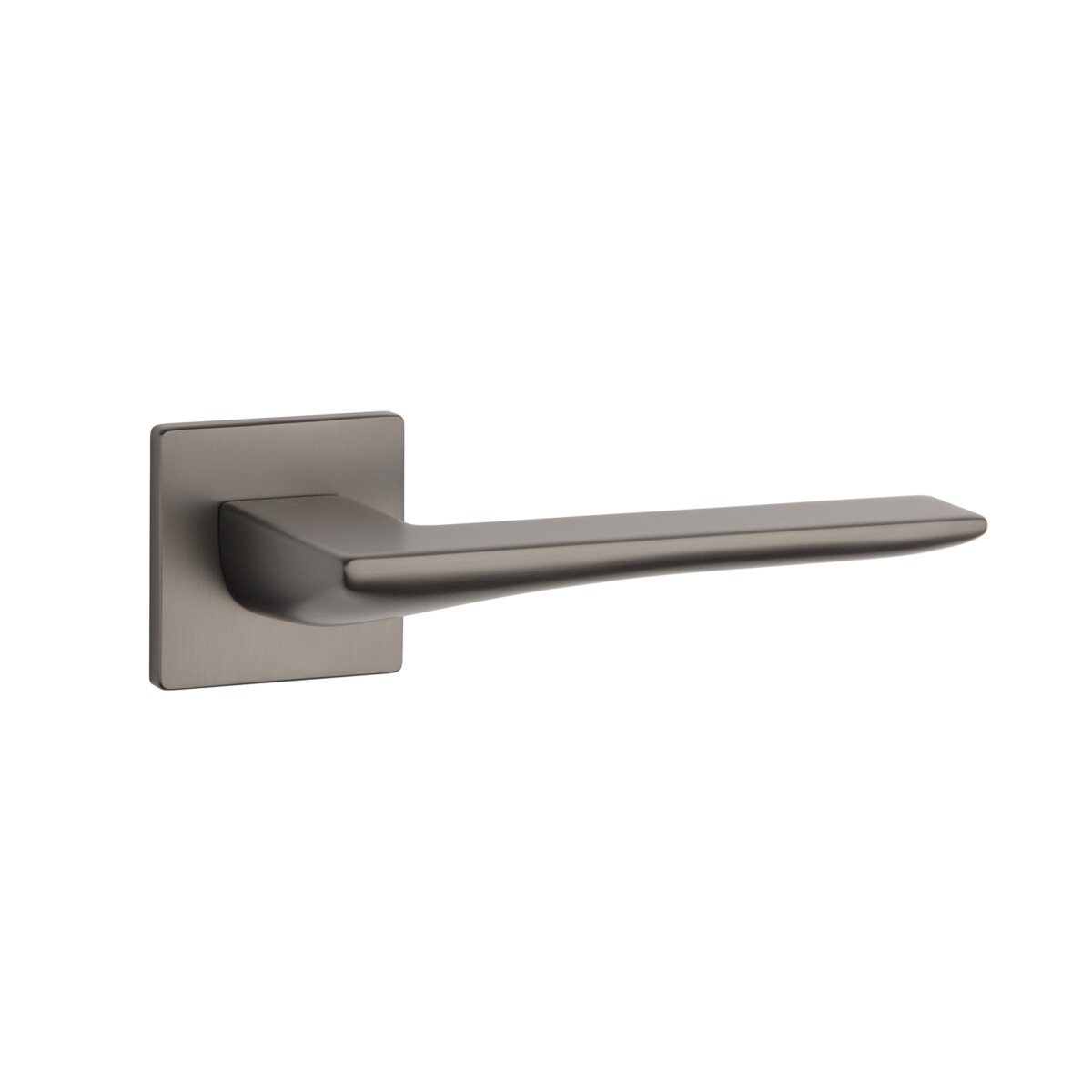Klamka APRILE IRIS ROZETA Q SUPER SLIM 5MM GYM - grafit