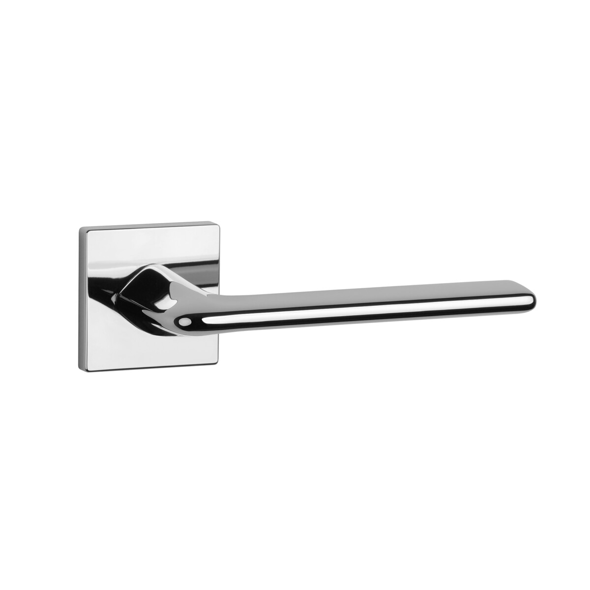 Klamka APRILE LILA ROZETA Q SLIM 7MM LC - chrom polerowany