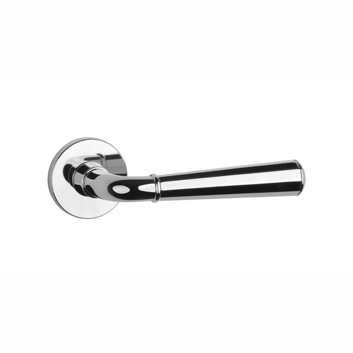 Klamka APRILE MARIGOLD ROZETA R SLIM 7MM LC - chrom polerowany