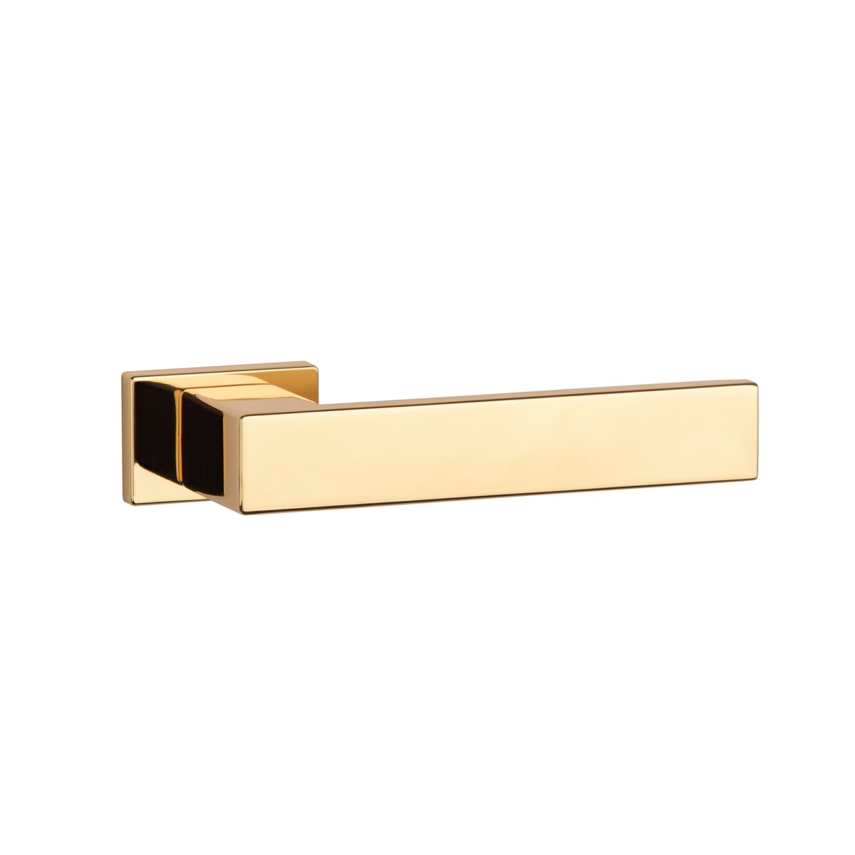 Klamka APRILE PINA ROZETA RT SLIM 7MM LG - złoty polerowany