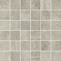 Grava Light Grey Mosaic Matt Rect