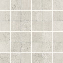 Grava White Mosaic Matt Rect