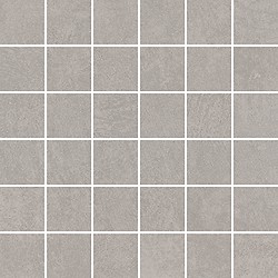 Ares Light Grey Mosaic Matt Rect