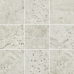 Newstone White Mosaic Bs Matt Rect