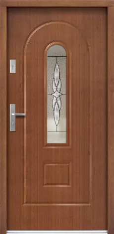 Drzwi zewnętrzne drewniane P115
