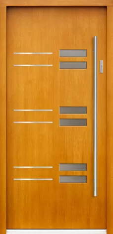 Drzwi zewnętrzne drewniane P134