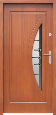 Drzwi zewnętrzne drewniane P21