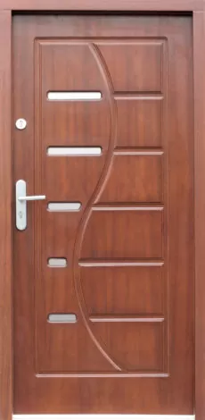Drzwi zewnętrzne drewniane P24