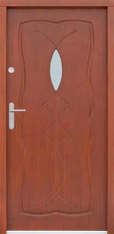 Drzwi zewnętrzne drewniane P49