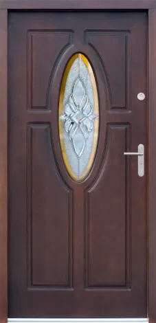 Drzwi zewnętrzne drewniane P52