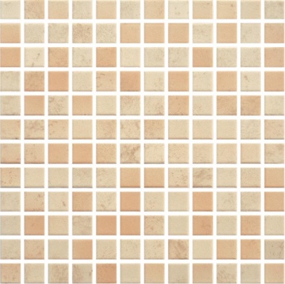 Płytki Penelopa Beige/Brown Mozaika Prasowana K.2,3X2,3