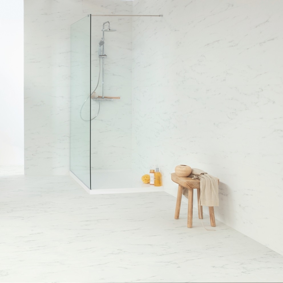 Marmur Carrara biel
