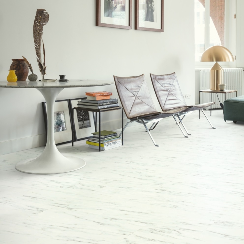 Marmur Carrara biel