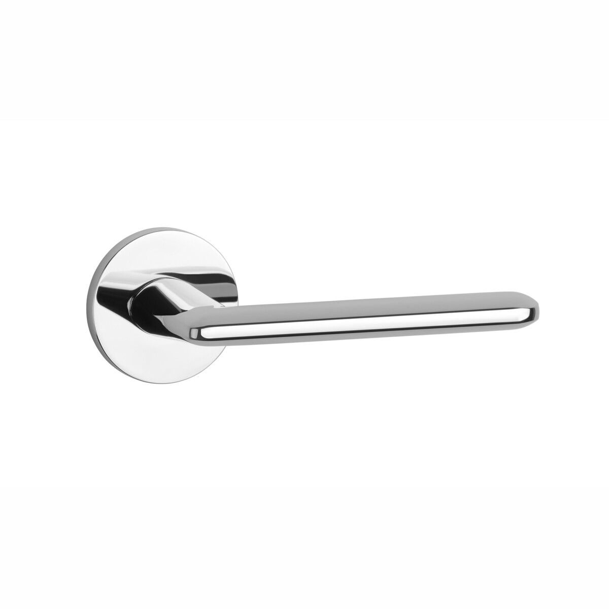 Klamka STILE AVA ROZETA R SLIM 7MM CP - chrom polerowany