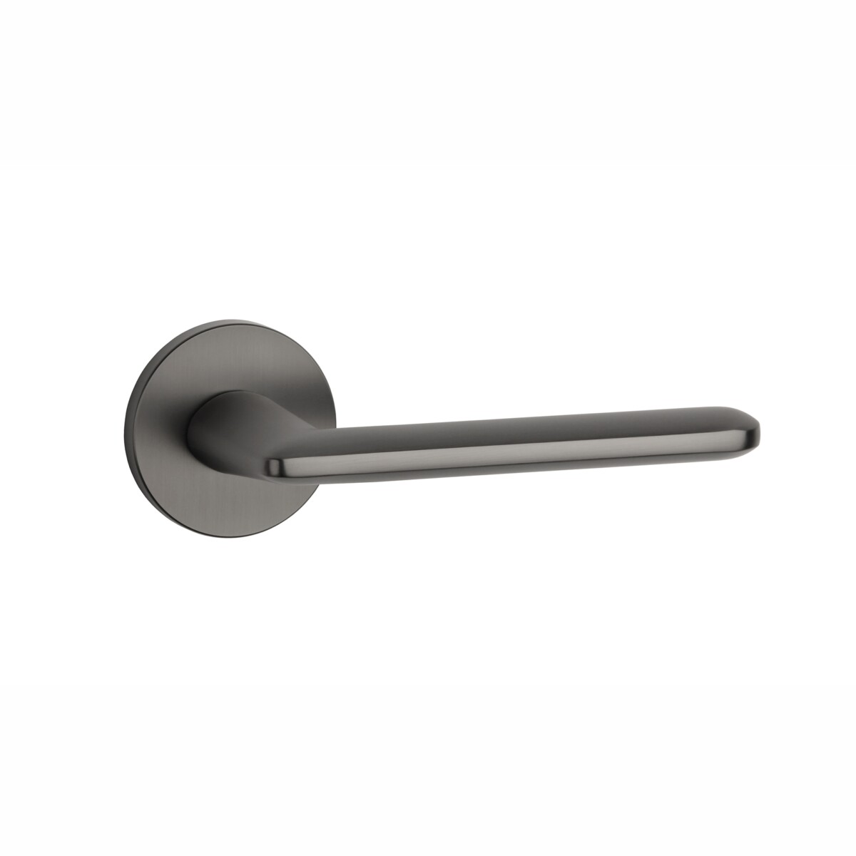 Klamka STILE AVA ROZETA R SLIM 7MM MSB - tytan