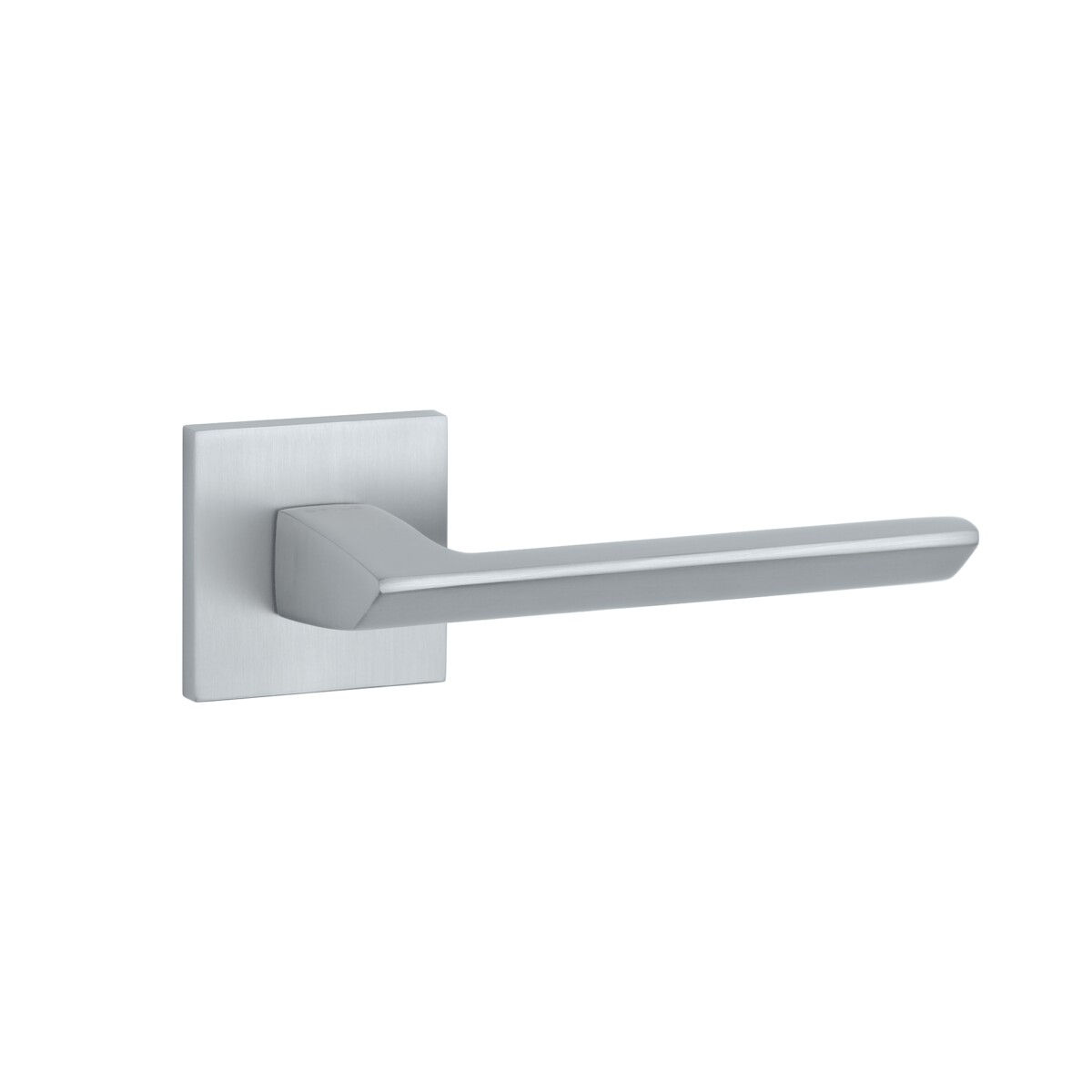 Klamka STILE OGA ROZETA Q SLIM 7MM PSC - chrom satynowy