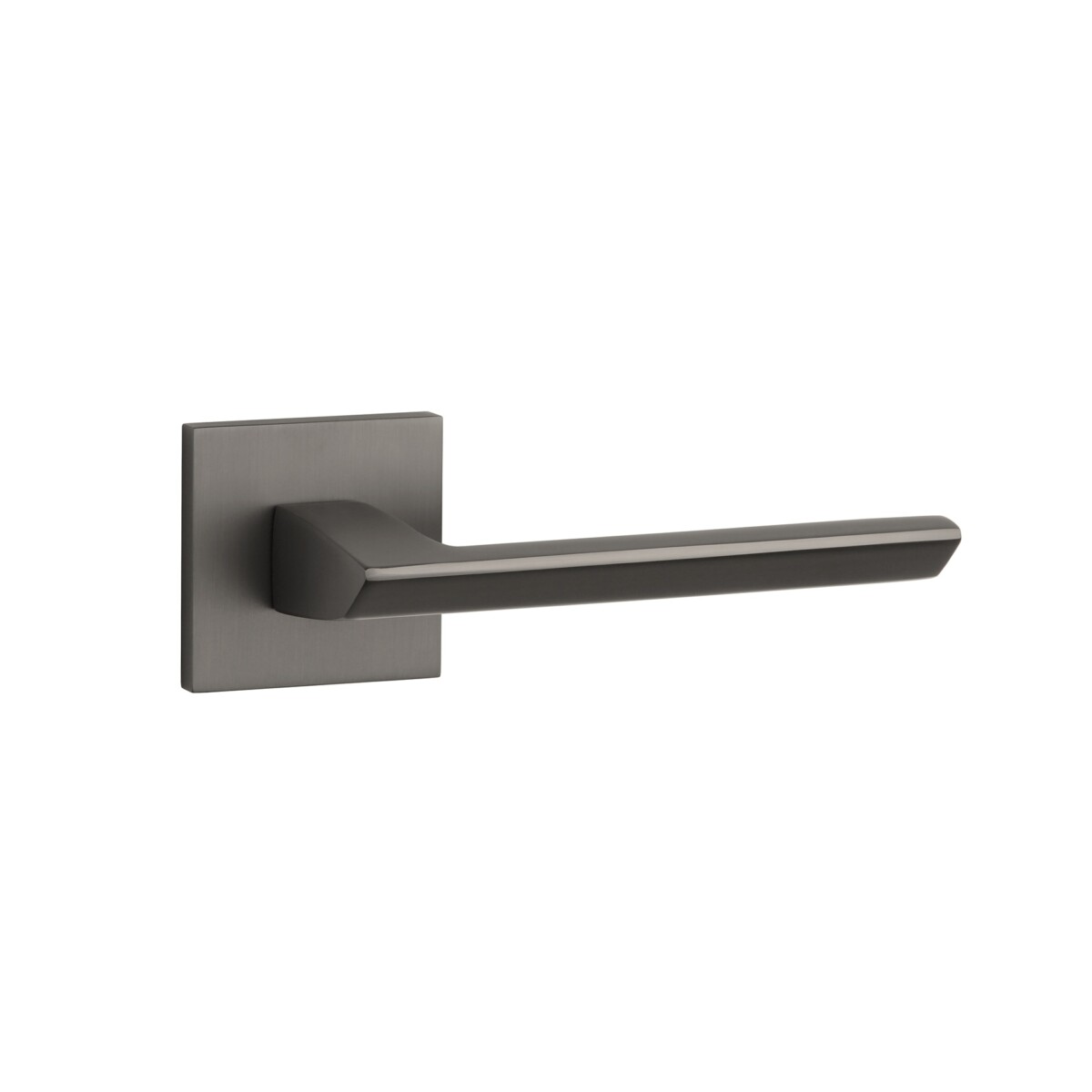 Klamka STILE OGA ROZETA Q SLIM 7MM MSB - tytan