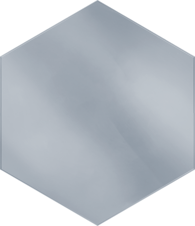 Płytki Uniwersalny Hexagon Lustro