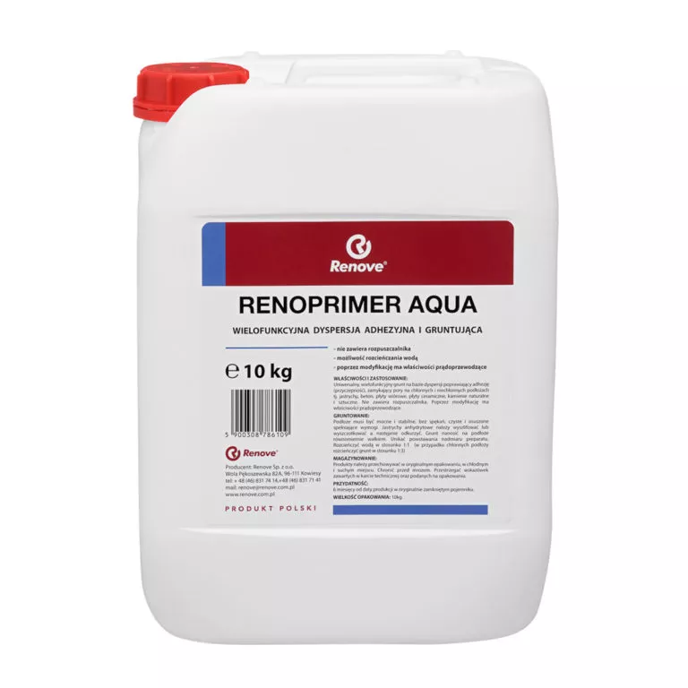 Renoprimer Aqua Wielofunkcyjna dyspersja adhezyjna i gruntująca