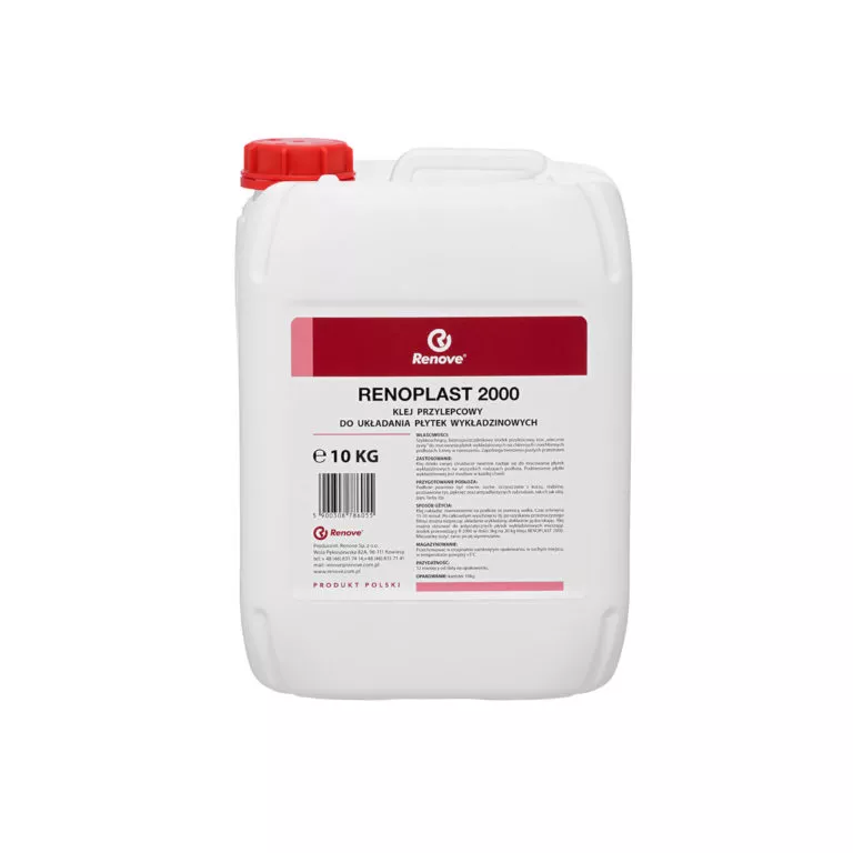 Klej przylepcowy do układania płytek wykładzinowych Renoplast 2000