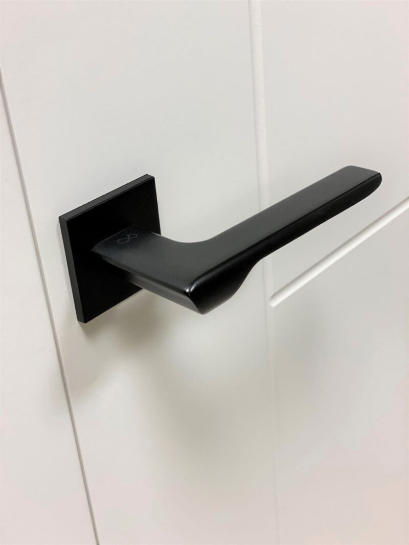 KLAMKA LINEA KLIN S B00 SZ. KW. CZARNY - obrazek 2