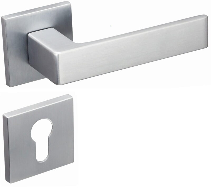 KLAMKA APOLLO FIT KAF M700 ROZETA KW. CHROM-MAT - obrazek 3