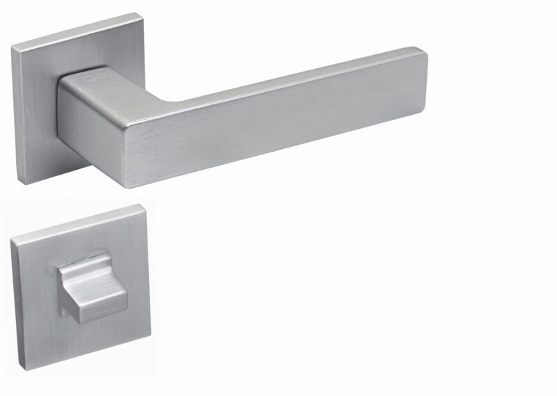 KLAMKA CAVO FIT KVO M700 ROZETA KWADRAT CHROM-MAT - obrazek 2