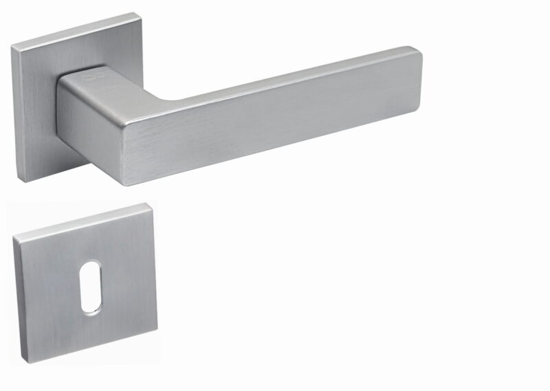 KLAMKA CAVO FIT KVO M700 ROZETA KWADRAT CHROM-MAT - obrazek 3