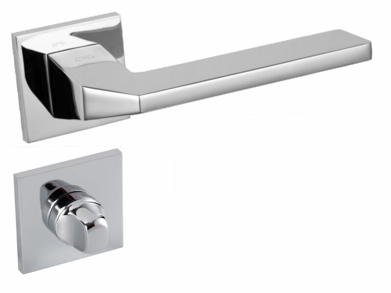 KLAMKA ETNA KETA S 700 SZYLD KWADRAT CHROM - obrazek 3
