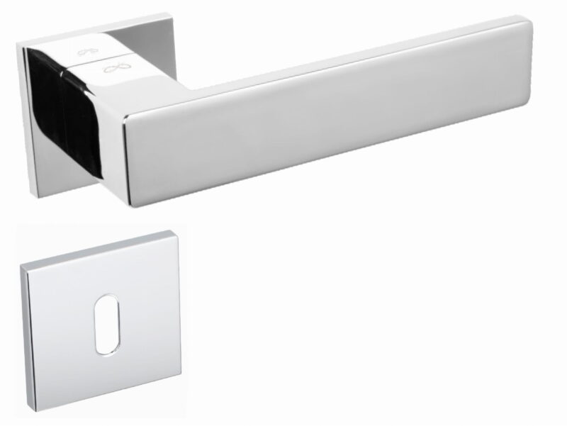 KLAMKA IMPERIA KIMP S 700 SZYLD.KWADRAT.CHROM - obrazek 2