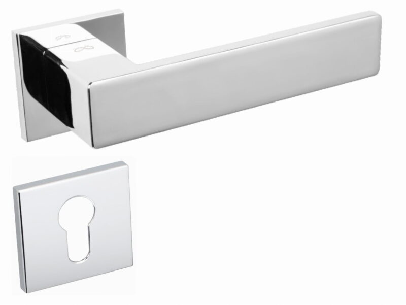 KLAMKA IMPERIA KIMP S 700 SZYLD.KWADRAT.CHROM - obrazek 3
