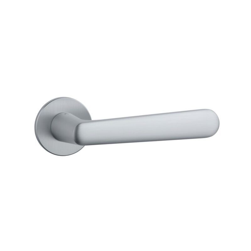Klamka APRILE ARIA ROZETA R SUPER SLIM 5MM SC - chrom satynowy - obrazek 3