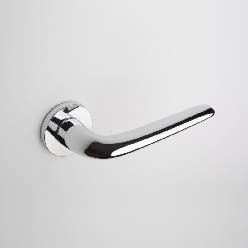 Klamka APRILE AZALIA ROZETA R SLIM 7MM LC - chrom polerowany - obrazek 3